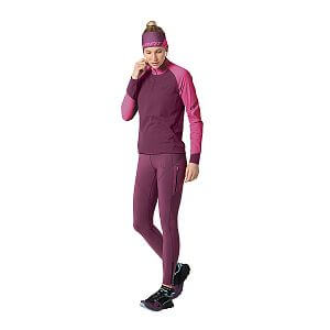 Dynafit Alpine L/S 1/2 Zip Tee W magenta
