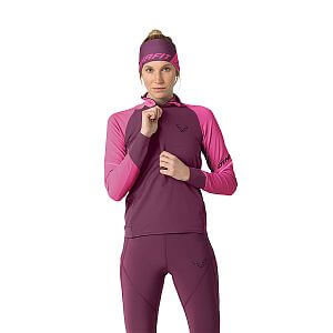 Dynafit Alpine L/S 1/2 Zip Tee W magenta