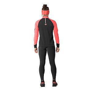 Dynafit Alpine L/S 1/2 Zip Tee W ultra coral