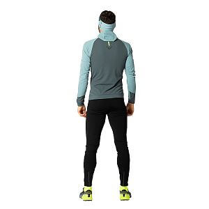 Dynafit Alpine L/S Hooded Tee M smoke blue