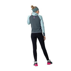 Dynafit Alpine L/S Hooded Tee W cloud blue
