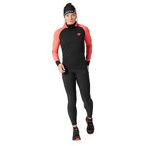 Dynafit Alpine L/S Hooded Tee W ultra coral