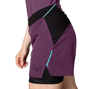 Dynafit Alpine Pro 2in1 Shorts W royal purple detail kapsa