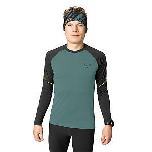 Dynafit Alpine Pro L/S M atlantic pánské běžecké tričko s dlouhým rukávem