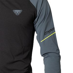 Dynafit Alpine Pro L/S M cinder detail logo