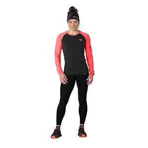 Dynafit Alpine Pro L/S Tee W ultra coral přední pohled na postavě