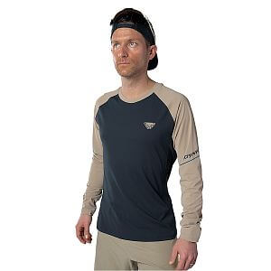 Dynafit Alpine Pro Long Sleeve Shirt M blueberry/rock khaki pánské tričko s dlouhým rukávem