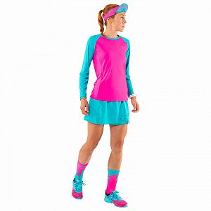 Dynafit Alpine Pro LS Tee W ocean/pink glo1