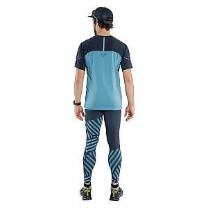 Dynafit Alpine Pro S/S Tee M storm blue pánské sportovní tričko zadní pohled