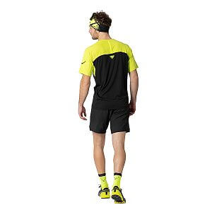 Dynafit Alpine Pro S/S Tee M ultra yellow zadní pohled na postavě 
