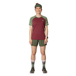 Dynafit Alpine Pro S/S Tee W burgundy dámské běžecké tričko