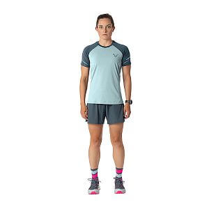 Dynafit Alpine Pro S/S Tee W cloud blue dámské běžecké tričko
