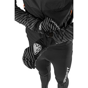 Dynafit Alpine Reflective gloves black out/nimbus detail