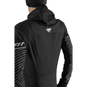 Dynafit Alpine Reflective JKT M black out/nimbus zadní pohled na postavě detail