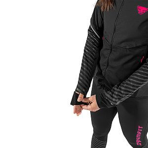 Dynafit Alpine Reflective JKT W black out/pink glo reflexní prvky
