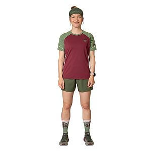 Dynafit Alpine Shorts W thyme přední pohled na postavě