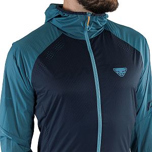 Dynafit Alpine Wind Jacket M storm blue detail