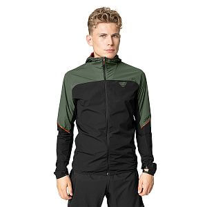 Dynafit Alpine Wind Jacket M thyme pánská běžecká bunda extrémně lehká a sbalitelná