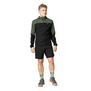Dynafit Alpine Wind Jacket M thyme pánská běžecká bunda s kapucí