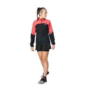 Dynafit Alpine Wind Jacket W cabana / black out dámská běžecká bunda s kapucí