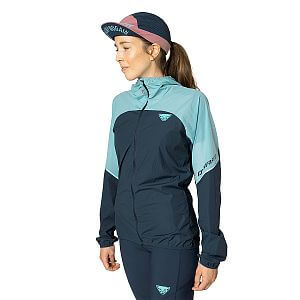 Dynafit Alpine Wind Jacket W marine blue dámská běžecká bunda