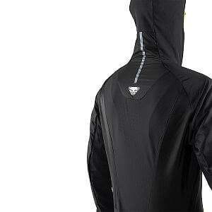 Dynafit DNA Polartec® Jacket M black out/neon yellow detail reflexní prvky