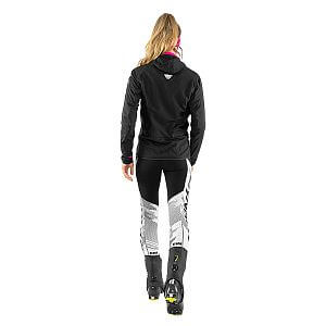 Dynafit DNA Polartec® Jacket W black out/pink glo zadní pohled na postavě