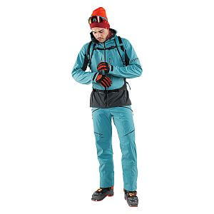 Dynafit Free Infinium Hybrid Jacket Men storm blue pánská bunda na freeride