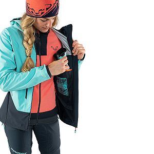 Dynafit FT Pro Polartec® Hooded Jacket W hot coral dámská mikina na skialpy