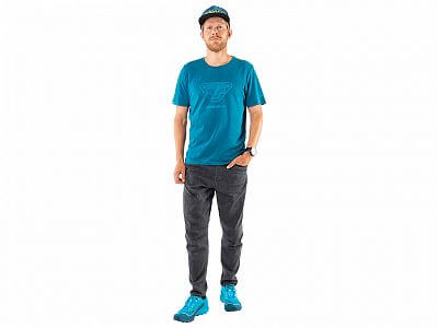 Dynafit Graphic Cotton S/S Tee M petrol1