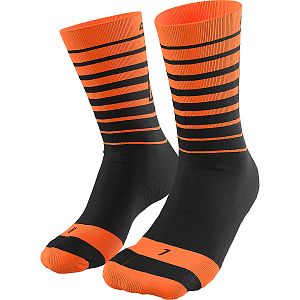 Dynafit Live To Ride Socks shocking orange cyklistické ponožky