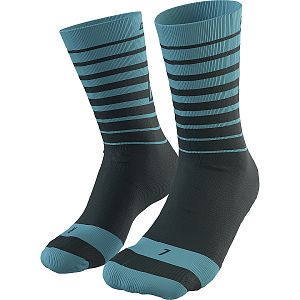 Dynafit Live To Ride Socks storm blue cyklistické ponožky