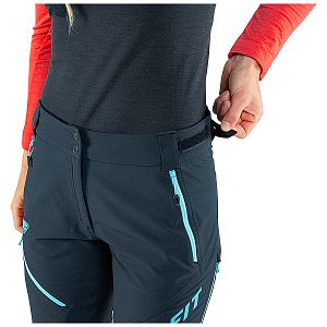 Dynafit Mercury Softshell Pant W blueberry/marine blue detail pas