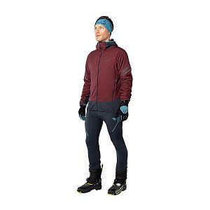 Dynafit Mezzalama Polartec Alpha Jacket M burgundy pánská bunda na skialpy