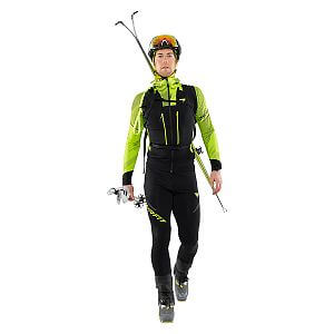 Dynafit Mezzalama Race 2 Jacket M neon yellow přední pohled na postavě