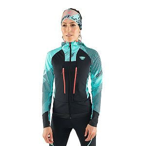 Dynafit Mezzalama Race 2 Jacket W marine blue přední pohled na postavě