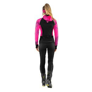 Dynafit Mezzalama Race 2 Jacket W pink glo zadní pohled na postavě