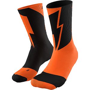 Dynafit No Pain No Gain Socks shocking orange běžecké ponožky