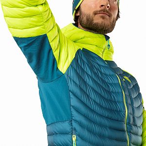 DYNAFIT Radical Down Hood M Jacket lime punch2