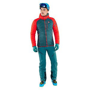 Dynafit Radical Down RDS Hooded Jacket M dawn přední pohled na postavě