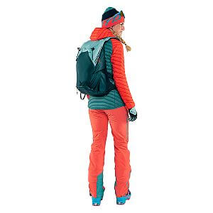 Dynafit Radical Down RDS Hooded Jacket W hot coral dámská zimní bunda