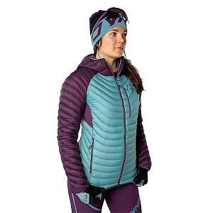 Dynafit Radical Down RDS Hooded Jacket W royal purple detail