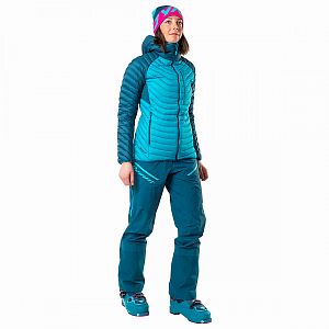 Dynafit Radical Down W Hood Jacket petrol1