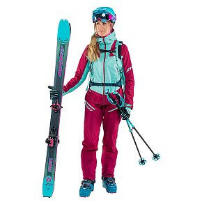 Dynafit Radical Gore-Tex Jacket Women beet red přední pohled