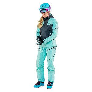 Dynafit Radical Gore-Tex Jacket Women marine blue přední pohled na postavě