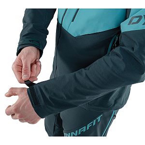Dynafit Radical Infinium™ Hybrid Jacket Men storm blue pánská skialp bunda manžety