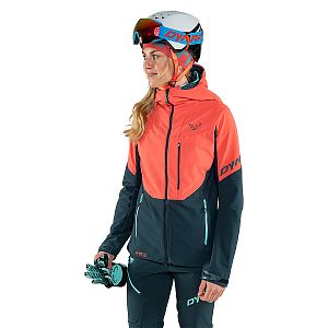 Dynafit Radical Infinium™ Hybrid Jacket Women hot coral dámská bunda skitouring