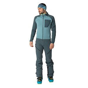 Dynafit Radical Polartec® Hooded Jacket M smoke blue pánská funkční mikina s kapucí