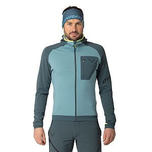 Dynafit Radical Polartec® Hooded Jacket M smoke blue pánská funkční mikina s kapucí