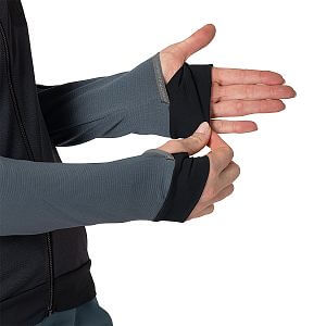 Dynafit Radical Polartec® Hooded Jacket W cinder dámská funkční sportovní mikina
